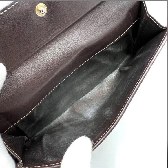 GUCCI Heart Long Wallet GG Canvas & Leather - Picture 9 of 10